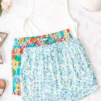 IN STOCK Sienna Skort - Tropical Floral Mix