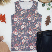 IN STOCK Ava Tank - Blushwood Floral