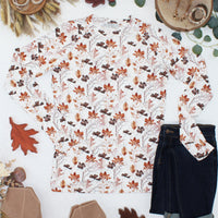 IN STOCK Blair Long Sleeve Top - Fall Foliage
