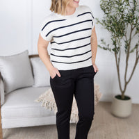 IN STOCK Scuba Ankle Bottoms- Black