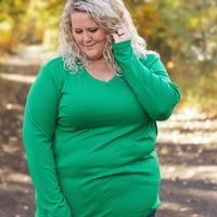 IN STOCK Leah Long Sleeve Top - Green