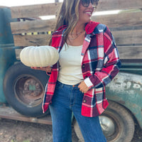 PREORDER: Jackson Plaid Shacket in Two Colors