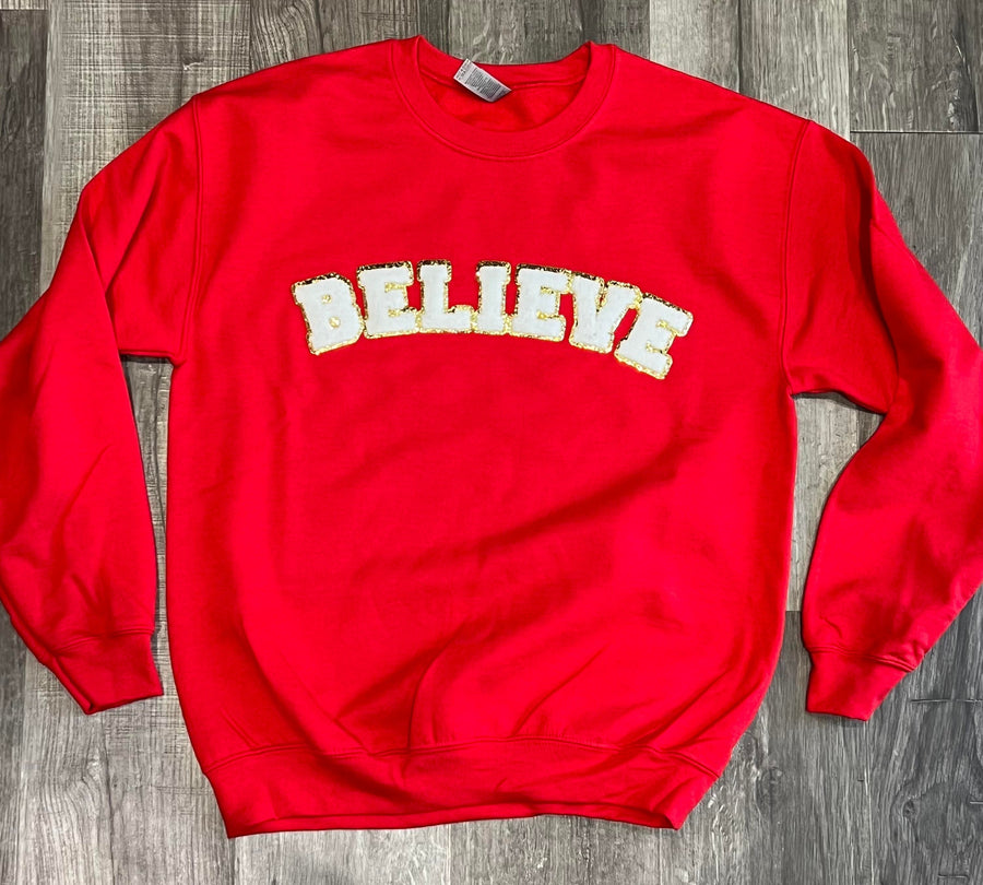 BELIEVE 🎅🏼 Chenille PATCHES