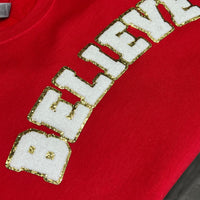 BELIEVE 🎅🏼 Chenille PATCHES