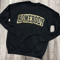 HOMEBODY Chenille Patch Sweatshirt