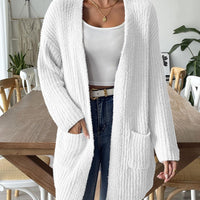 Open Front Long Sleeve Cardigan