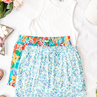 IN STOCK Sienna Skort - Tropical Floral Mix