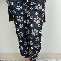 Paw Print Joggers