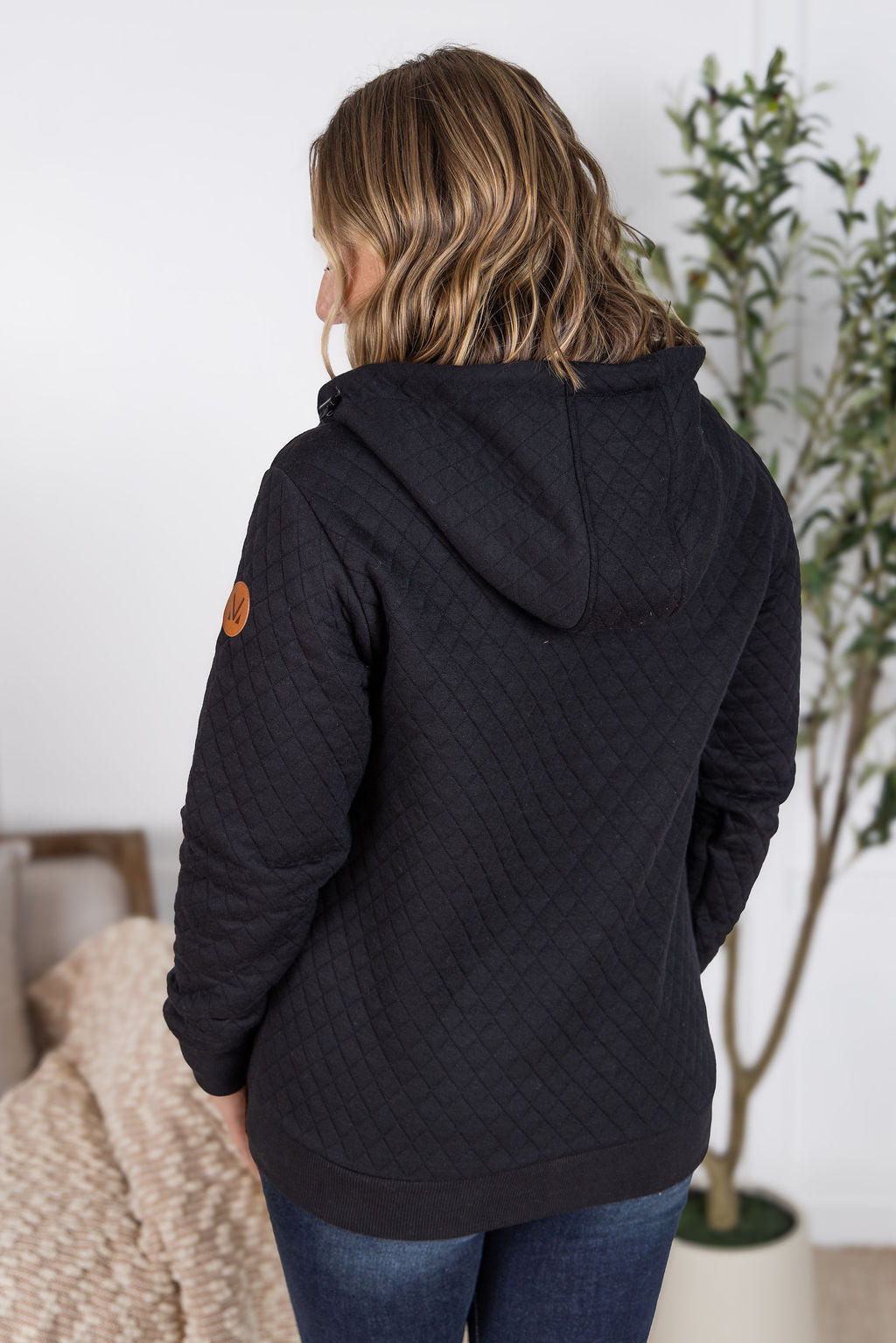 IN STOCK Kyla Zipper Snap Jacket - Black FINAL SALE