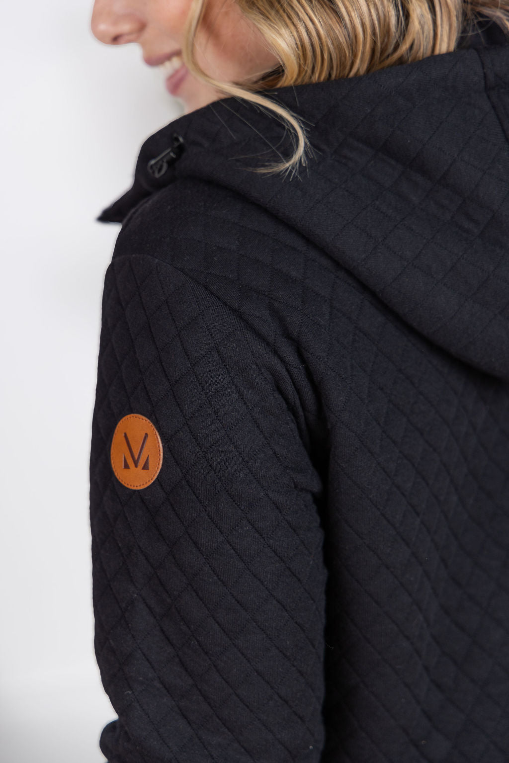 IN STOCK Kyla Zipper Snap Jacket - Black FINAL SALE