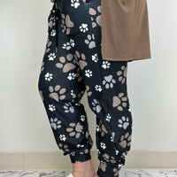 Paw Print Joggers