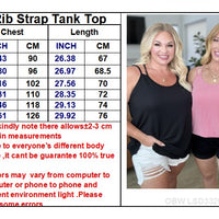 PREORDER: Nancy Ribbed Tank in Four Colors