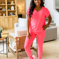 PREORDER: Krisie V-Neck Lounge Set in Six Colors