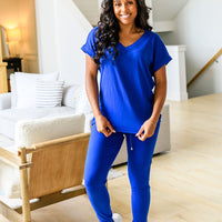 PREORDER: Krisie V-Neck Lounge Set in Six Colors