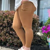 Caramel Capri & Leggings w/ Pockets