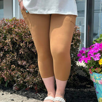 Caramel Capri & Leggings w/ Pockets