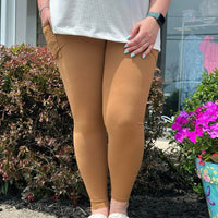 Caramel Capri & Leggings w/ Pockets