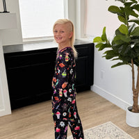 PREORDER: Matching Halloween Jogger Pajama Set in Four Prints