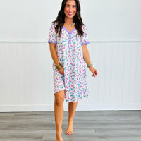 PREORDER: The Comfiest Holiday Sleep Dress in Eight Prints