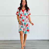 PREORDER: The Comfiest Holiday Sleep Dress in Eight Prints