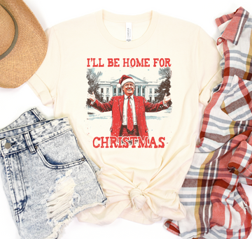 I'll Be home for Christmas Tshirt