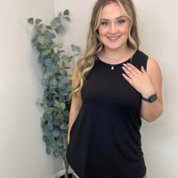 Black Tank Top | Run ends 3/8| ETA 42 Days