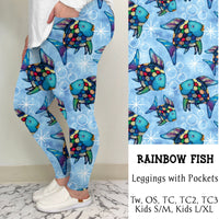 Rainbow Fish Leggings/Joggers | Run ends 3/8| ETA 42 Days