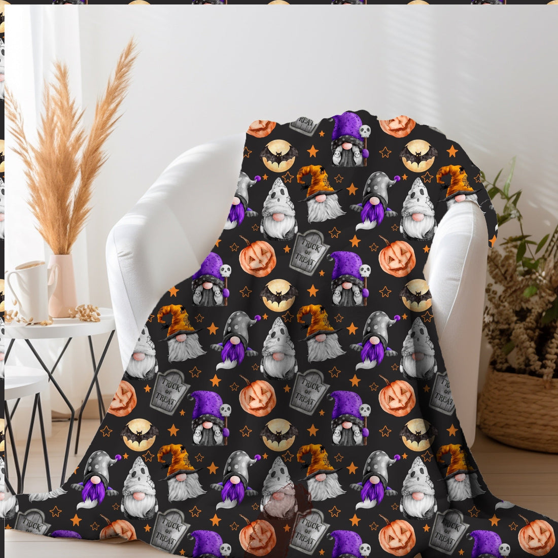Spooky Gnome 50x60 Blanket | Run Ends 7/28| ETA 42 days
