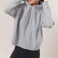 HYFVE Drawstring Long Sleeve Hooded Sweater