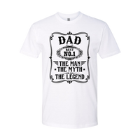 Number 1 Dad Legend Tee