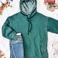 IN STOCK Vintage Wash Hoodie - Hunter Green