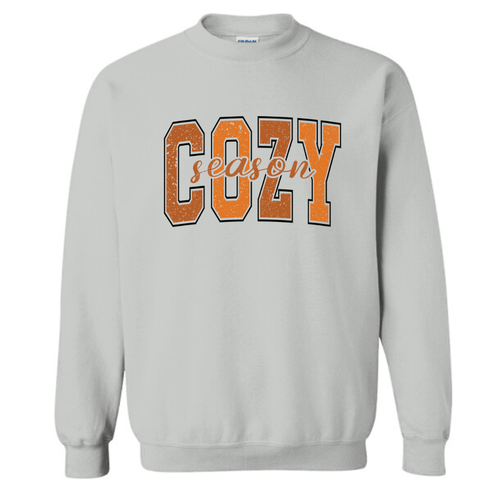 Cozy Season Crew in Orange Font