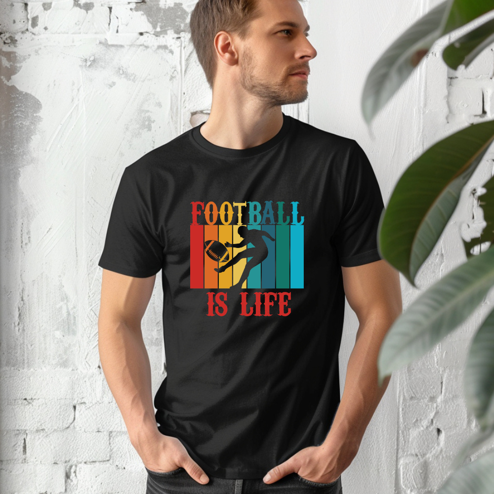 Football is Life Tee- Adult