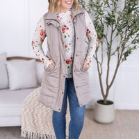 IN STOCK Blair Long Sleeve Top - Pink Bloom