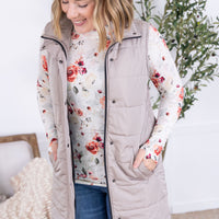 IN STOCK Blair Long Sleeve Top - Pink Bloom