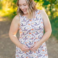 IN STOCK Renee Ruffle Tank - Harvest Floral FINAL SALE