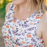 IN STOCK Renee Ruffle Tank - Harvest Floral FINAL SALE