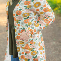 IN STOCK Classic Cardigan - Fall Boho Floral FINAL SALE