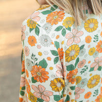 IN STOCK Classic Cardigan - Fall Boho Floral FINAL SALE