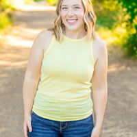 IN STOCK Tara Ribbed Tank - Yellow