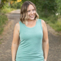 IN STOCK Ava Tank - Sage