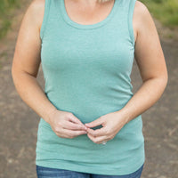 IN STOCK Ava Tank - Sage