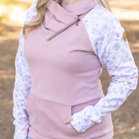 IN STOCK Zoey ZipCowl - Pink and Blush Floral