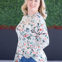 IN STOCK Blair Long Sleeve Top - Winter Berry FINAL SALE