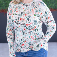 IN STOCK Blair Long Sleeve Top - Winter Berry FINAL SALE