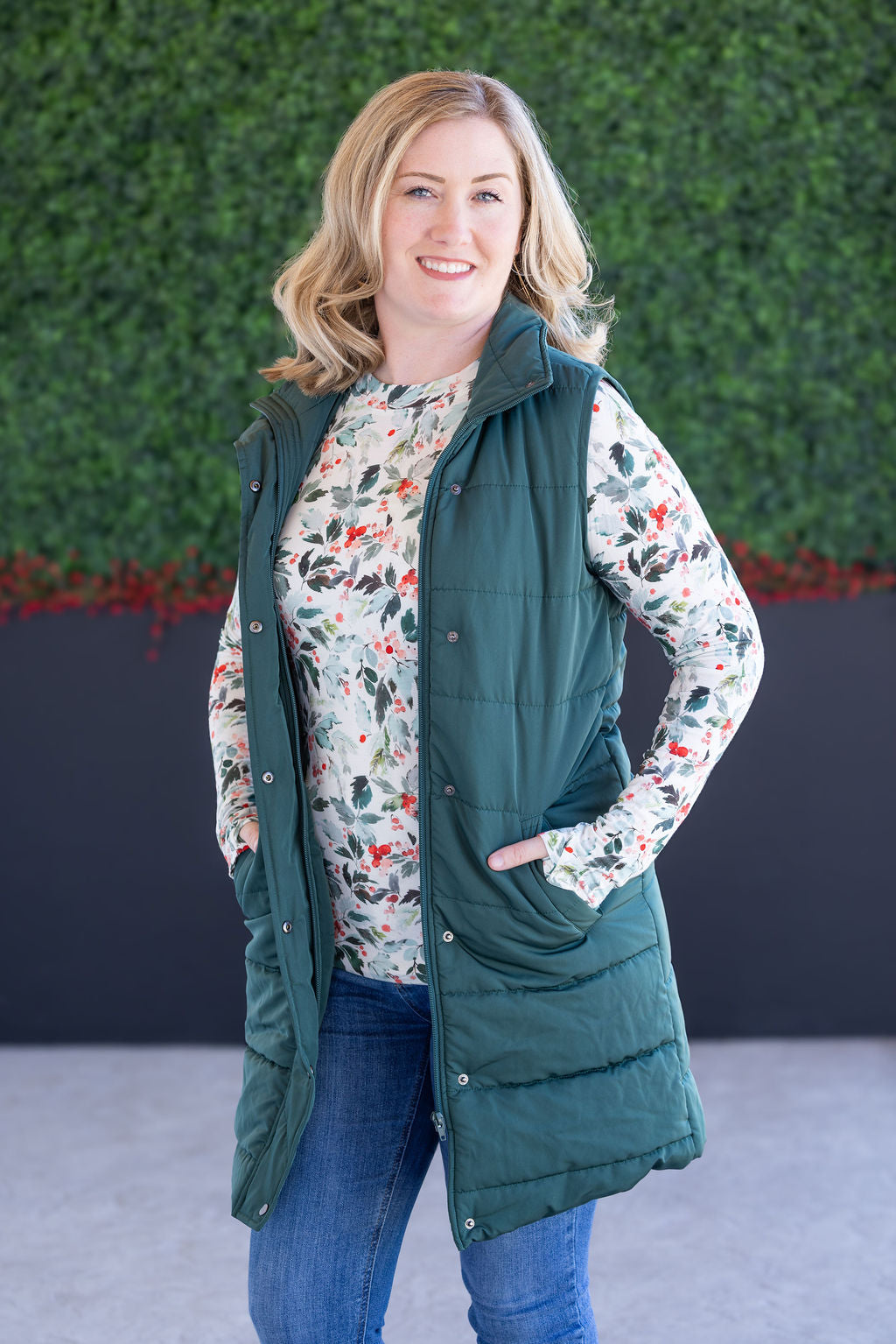 IN STOCK Blair Long Sleeve Top - Winter Berry FINAL SALE