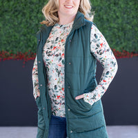 IN STOCK Blair Long Sleeve Top - Winter Berry FINAL SALE