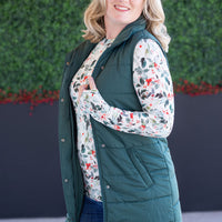 IN STOCK Blair Long Sleeve Top - Winter Berry FINAL SALE