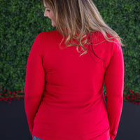 IN STOCK Larissa Long Sleeve - Red