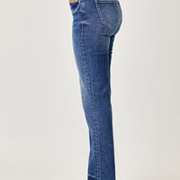 RISEN Mid Rise Slim Straight Jeans